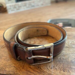 Cole Haan Men’s Brown Leather Belt